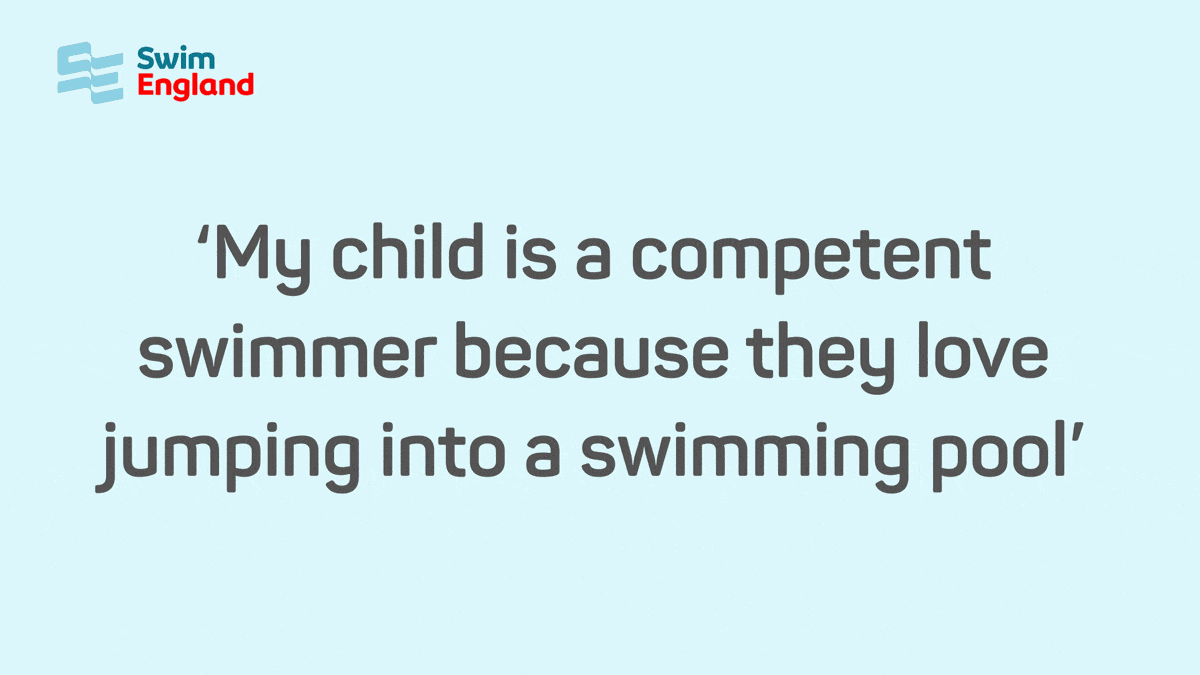 2. Competent swimmer because they love jumping in should my child continue swimming lessons