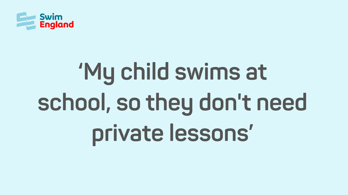3. Child swims at school so doesn’t need more lessons should my child continue swimming lessons